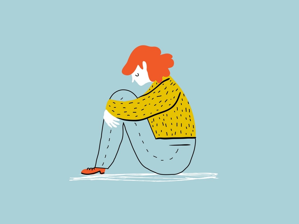 Woman worried